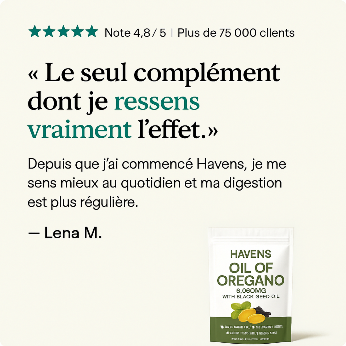 HAVENS™ Oil of Oregano Softgels