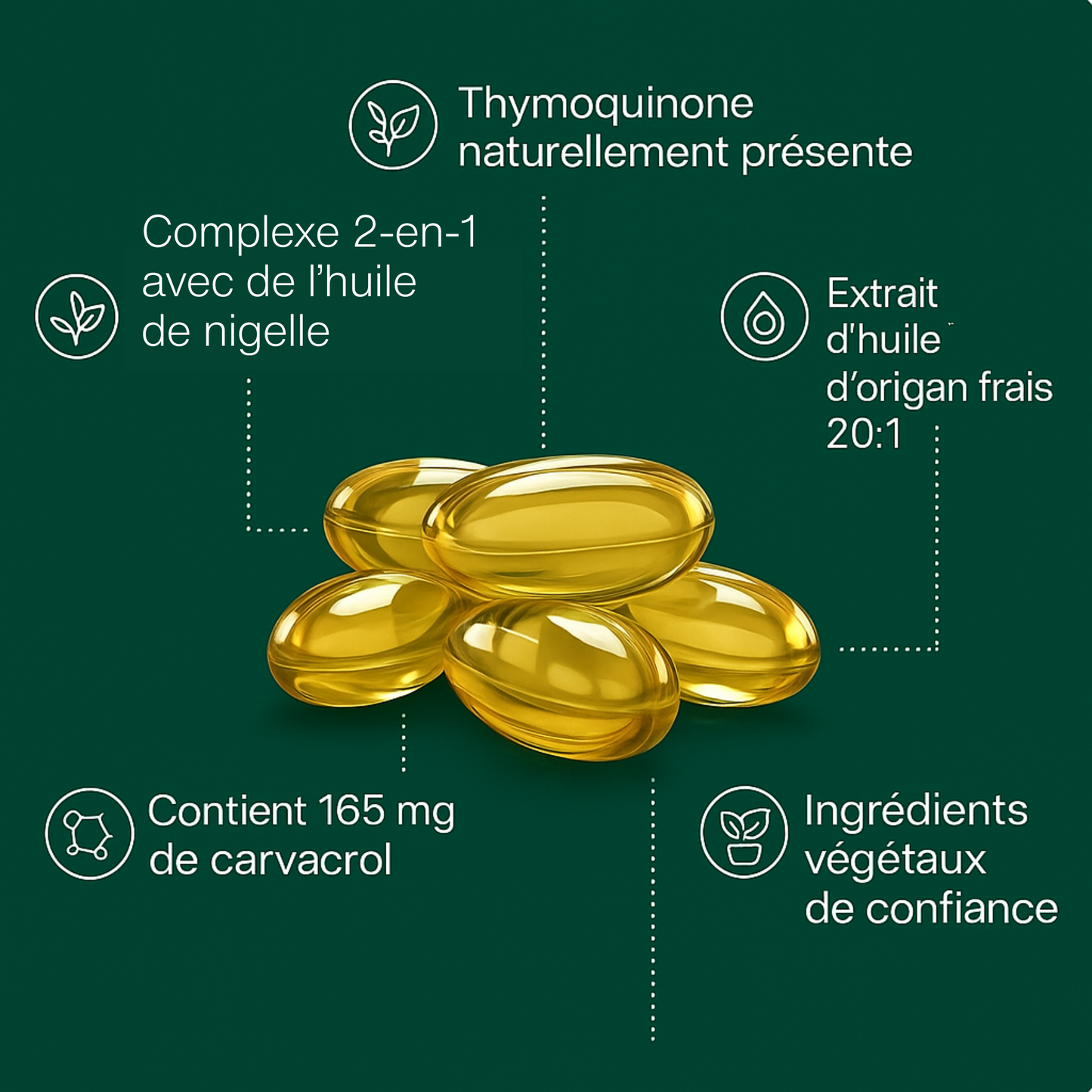 HAVENS™ Oil of Oregano Softgels